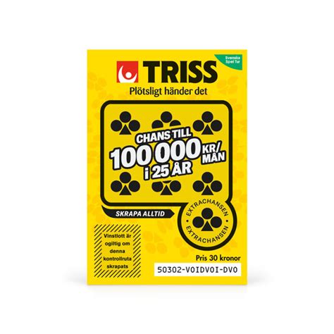 lösa in trisslott|Lös in presentkod för Triss .
